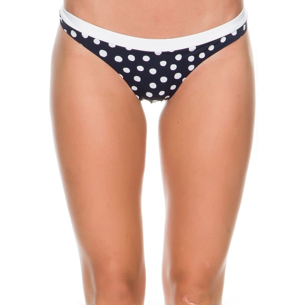 Seafolly Black Spot On Bikini Bottoms 4. NWOT